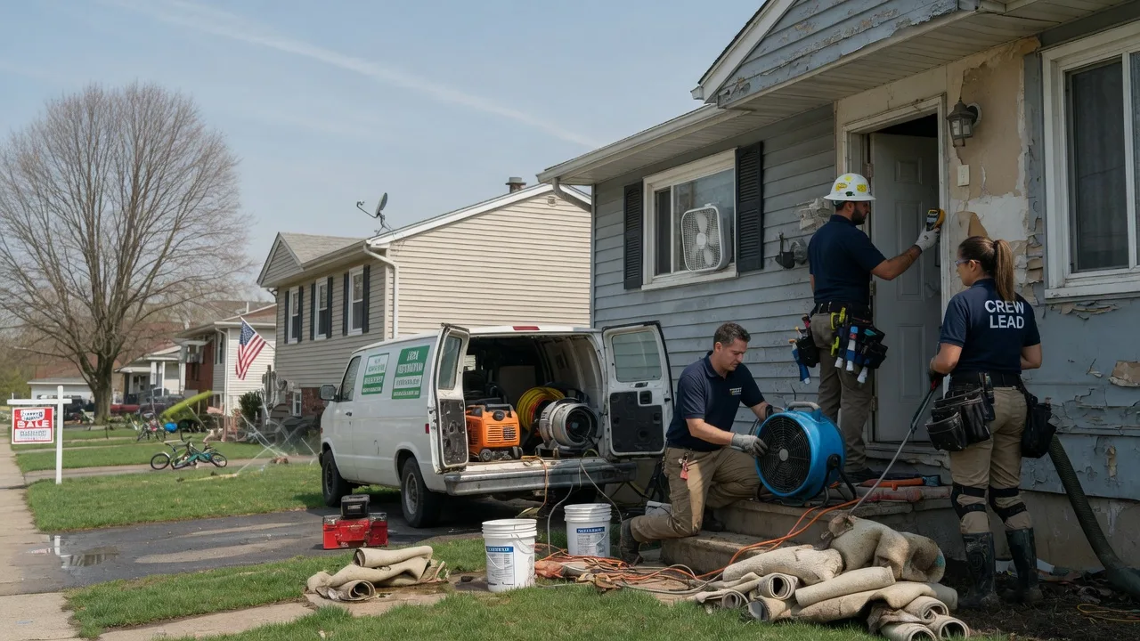 Flood Cleanup in East Syracuse, NY near me